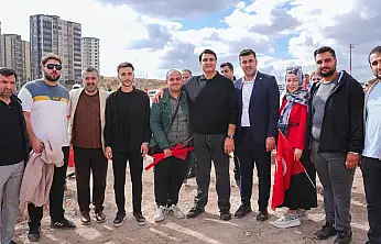 Şehitkamil'de gençler, Cumhuriyet için yürüdü