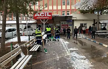 Şehitkamil'de kar ve buzlanmaya karşı kesintisiz mücadele