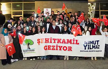 Şehitkamil'den Cumhuriyetin 102. yılında Ankara çıkarması