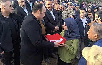 Vefat eden Arabanlı gazi son yolculuğuna uğurlandı