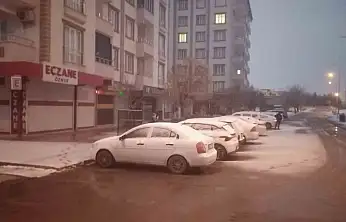 Yavuzeli'nde kar yağışı etkili oldu