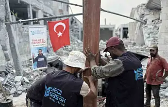 Yedi Başak'tan Gazze'ye kesintisiz insani destek