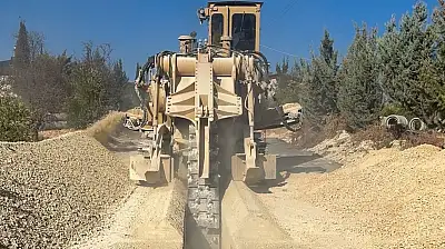 Burç'ta GASKİ'nin altyapı çalışmaları hızlandı