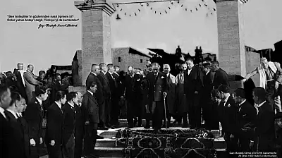 Gazi Mustafa Kemal Atatürk'ün Gaziantep'e gelişinin 93'üncü yıl dönümü