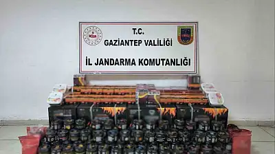 Gaziantep'te 1 milyonluk kaçak ürün ele geçirildi: 9 gözaltı