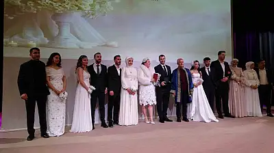 Gaziantep'te 14 Şubat'ta 62 çift evliliğe 'Evet' dedi