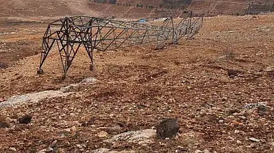 Gaziantep'te elektrik direği hırsızlığı tekrarlandı: 2 ayda 3.4 milyon TL'lik zarar