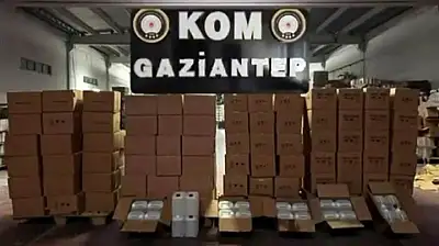 Gaziantep'te yılbaşı öncesi 4 bin 520 litre etil alkol ele geçirildi