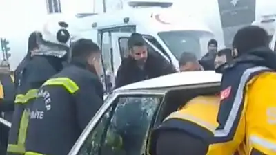 Gaziantep'te zincirleme trafik kazası: 1 ölü, 6 yaralı