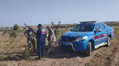 Jandarmadan av yasağına uymayan şahsa işlem