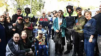 Jandarmadan özel ihtiyaçlı çocuklara anlamlı ziyaret