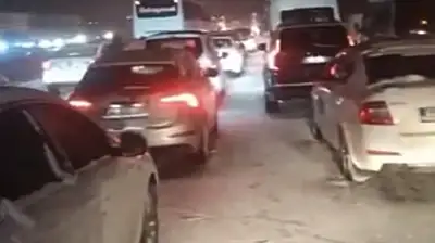 TAG Otoyolu Gaziantep kesiminde kar esareti: Çok sayıda araç mahsur kaldı