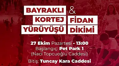 Yılmaz'dan bayraklı kortej yürüyüşüne davet