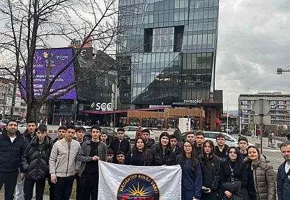 GKV'li gençler Balkanlar'da tarih ve sporla buluştu