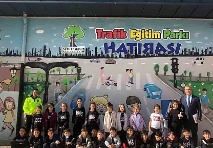 GKV'li minikler trafik kurallarını öğreniyor