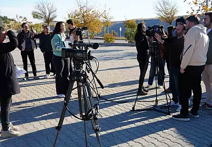 Mobil Basın Evi Gaziantep'te öğrencilerle buluştu