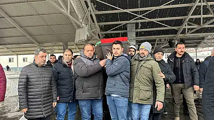 Almanya'da öldürülen tren görevlisi Serkan Çalar Gaziantep'te defnedildi