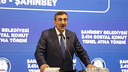 Cumhurbaşkanı Yardımcısı Yılmaz: 'Şahinbey Belediyesi'nin yaptığını metropol bir belediye yapamıyor'