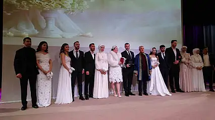 Gaziantep'te 14 Şubat'ta 62 çift evliliğe 'Evet' dedi