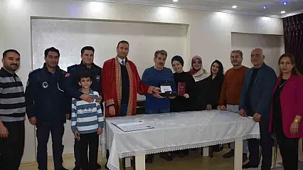 Gaziantep'te yoğun kar yağışı nikaha engel olamadı