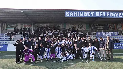 Şahinbey Ampute'den 2-1'lik galibiyet