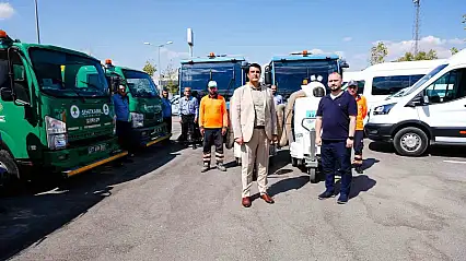 Şehitkamil Belediyesi temizlik filosunu güçlendirdi