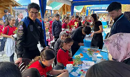 Astronot Tuva Cihangir Atasever, Şahinbeyli öğrencilerle buluştu