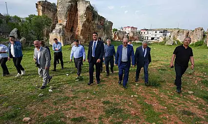 Başkan Yılmaz'dan Dülük Antik Kent müjdesi
