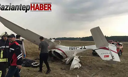 Bursa'da eğitim uçağı düştü, 2 pilot hayatını kaybetti