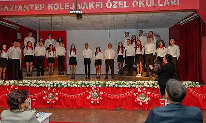 Gaziantep Kolej Vakfı Özel Okullarında Cumhuriyet Bayramı coşkusu