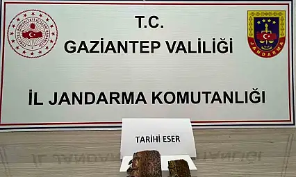 Gaziantep'te sahte tarihi eser dolandırıcısı 2 şahıs yakalandı