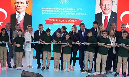 Milli Eğitim Bakanı Tekin, Gaziantep'te 3 okulun açılışını yaptı