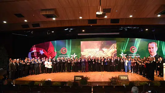 '2022 Gaziantep'in Yıldızları' ödül töreni