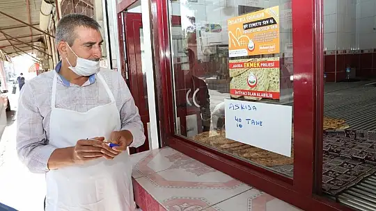'Askıda ekmek projesi' Oğuzeli'nde devam ediyor