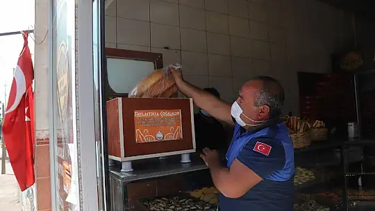 'Askıda ekmek projesi' Oğuzeli'nde devam ediyor
