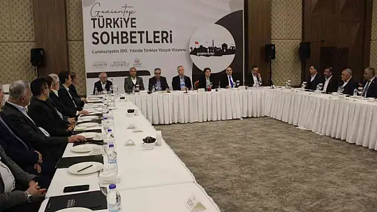 'Türkiye Yüzyılı vizyonu'nda Gaziantep buluşması yapıldı