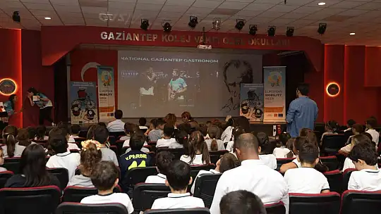 'Yeşil Gaziantep' hedefinde öğrenciler eğitiliyor
