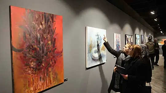 'Yol' Resim Sergisi sanatserverle ile buluştu