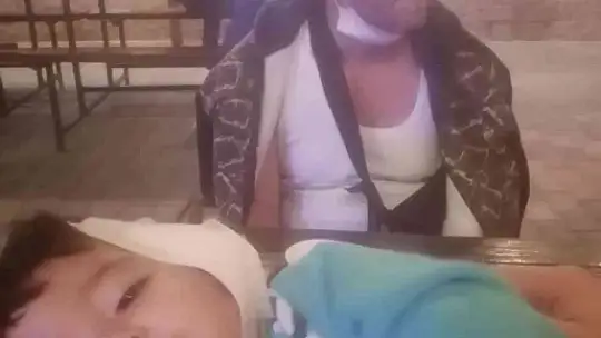 11 aylıkken pitbull saldırısına uğrayan minik Sadrettin, anne kelimesinden önce 'acıyor'u öğrendi