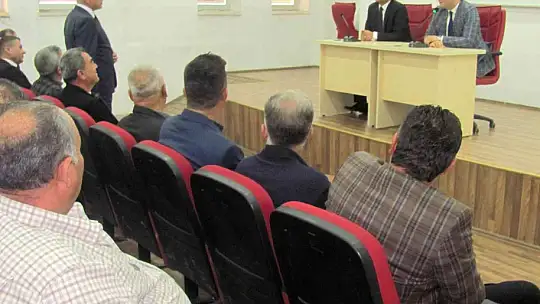 19 Ekim Muhtarlar Günü Araban'da kutlandı