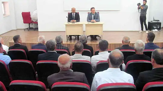 19 Ekim Muhtarlar Günü Araban'da kutlandı