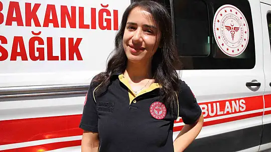 2 milyonluk şehrin tek kadın ambulans şoförü