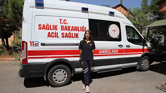2 milyonluk şehrin tek kadın ambulans şoförü