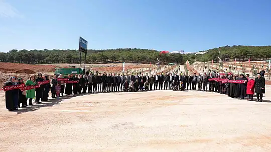 26. Orman, deprem şehitlerinin anısına oluşturuldu