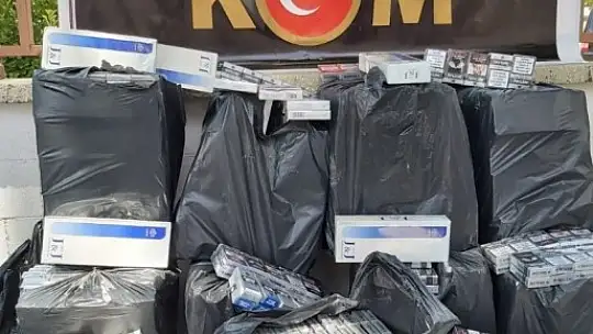 3 bin 500 paket kaçak sigara ele geçirildi