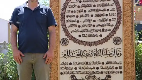 300 bin lira değer biçilen Hilye-i Şerif tablosunu Ayasofya için satmadı