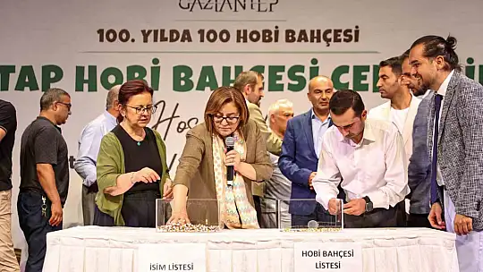 5. Etap hobi bahçeleri için kura çekimi yapıldı