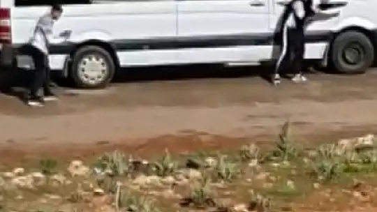5 kişinin yaralandığı silahlı aidat kavgasının görüntüleri ortaya çıktı