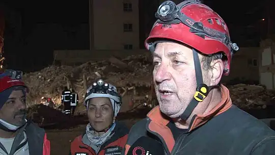 94 saat sonra Adnan'ı kurtaran ekip lideri o anları İHA'ya anlattı