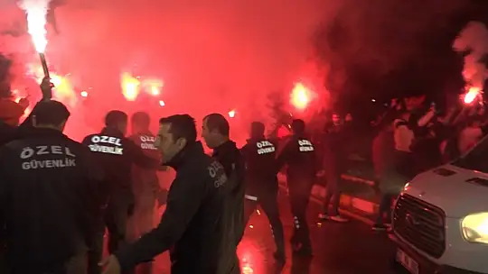 A Milli Takım kafilesi Gaziantep'te